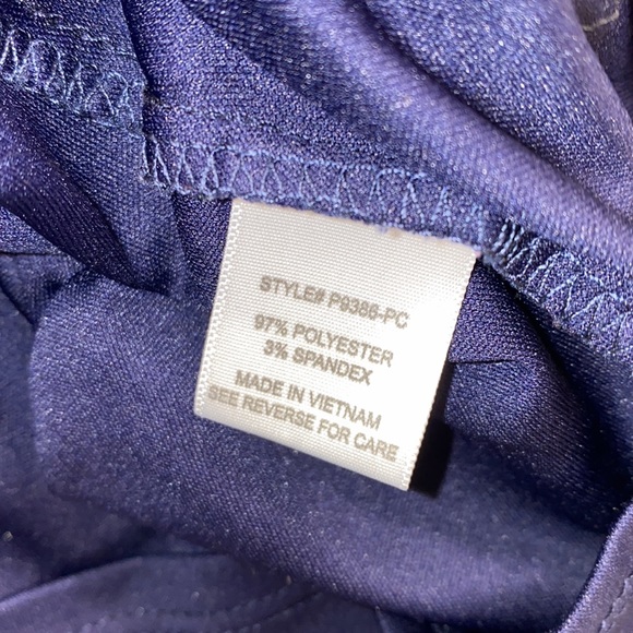 Always Indigo Lined Long Sleeve Dress - Picture 7 of 7